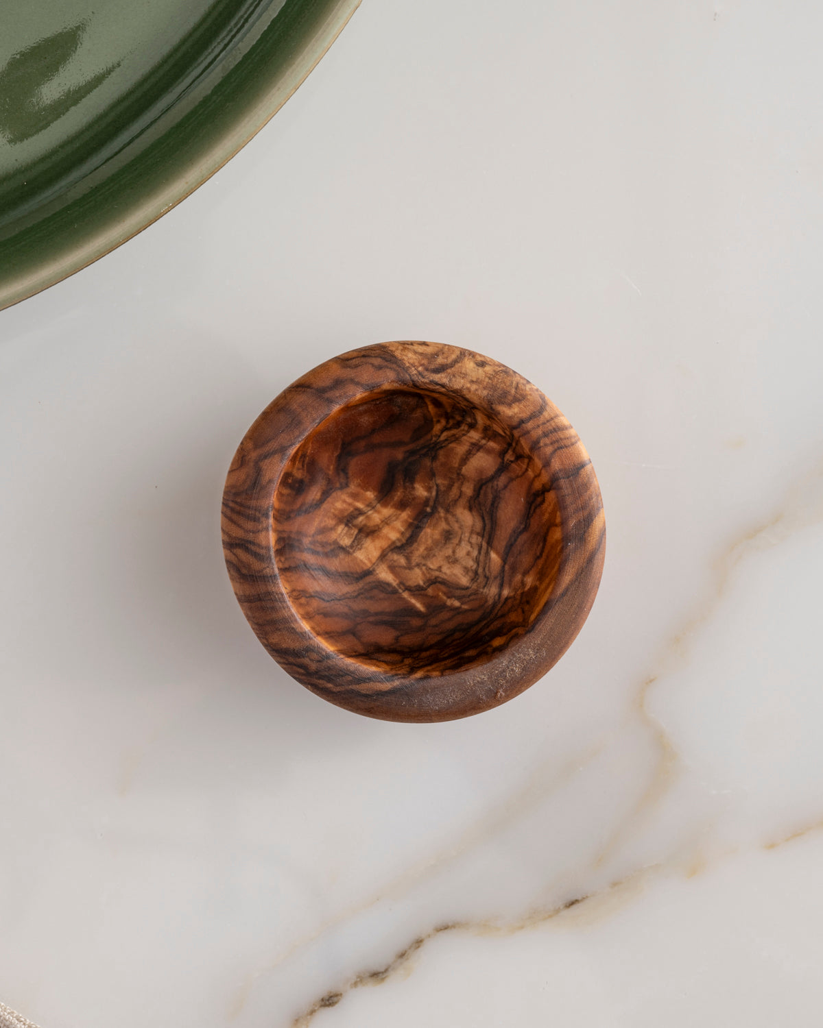 Olive Wood Pinch Bowl