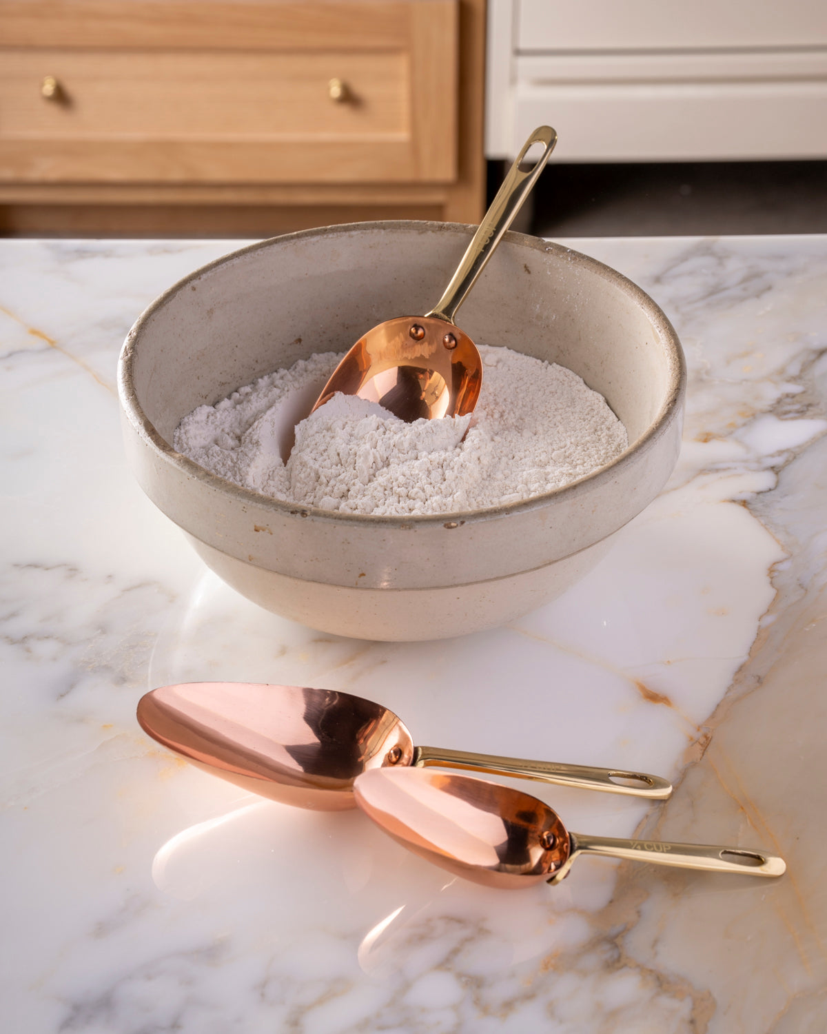 Copper Measuring Scoops