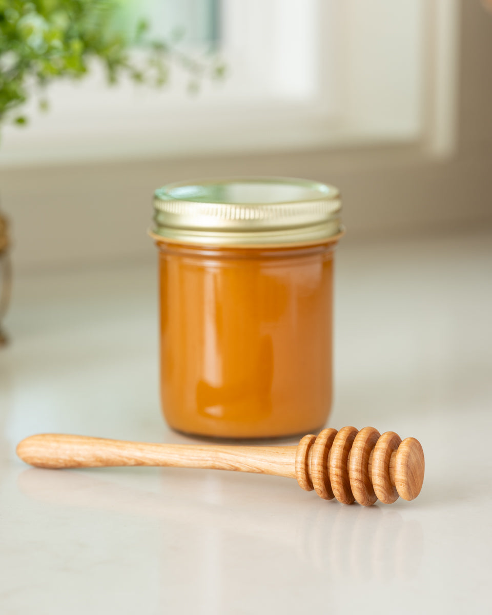 Olive Wood Honey Dipper